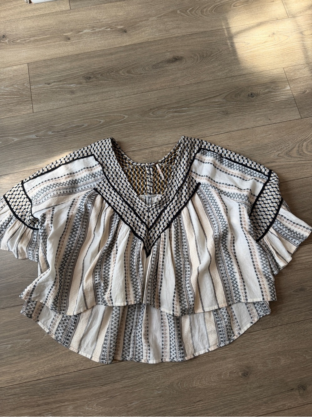 Free People Running On A Dream Boho Top